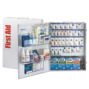 First Aid Only™ Ansi 2015 Smartcompliance General Business First Aid Kit For 150 People, 925 Pieces, Metal Case freeshipping - TVN Wholesale